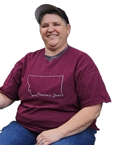 Dames T-Shirt-Design #4-MT Outline