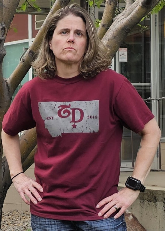 Dames T-Shirt-Design #3-MT Est.