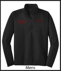 Dames 1/2 Zip Pullover (Men's) Design #1 Full