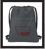 Dames Canvas Cinch Bag