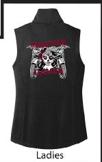 Dames Fleece Vest (Women's) Design #1 Full